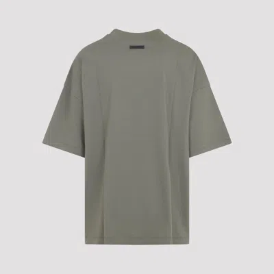 Essentials Fear Of God   Fear Of God 90's Cotton Tee Moss In Green