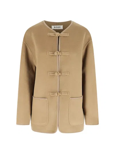 Rohe Marie Jacket In Brown