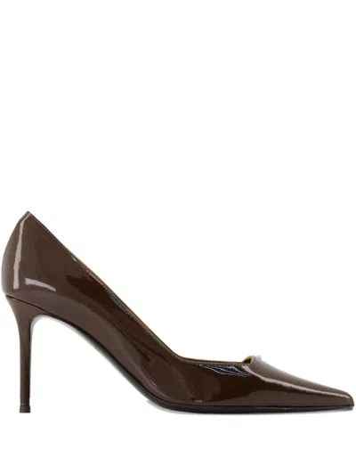 Giuseppe Zanotti 105mm Raquel Pointed-toe Pumps In Brown