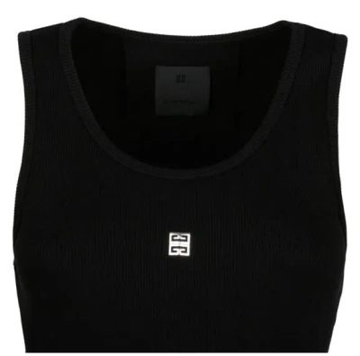 Givenchy Women Rib Tank Top In Black