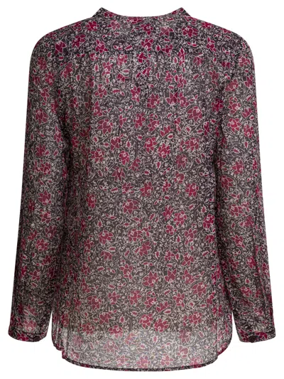 Isabel Marant Étoile Maria Floral Buttoned Top In Multi