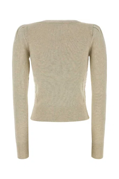 Isabel Marant Étoile Isabel Marant Etoile Melange Cream Cotton Blend Abelle Sweater In Neutral