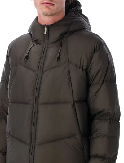 K-way Quill Thermo Light Ripstop Down Jacket In Brown