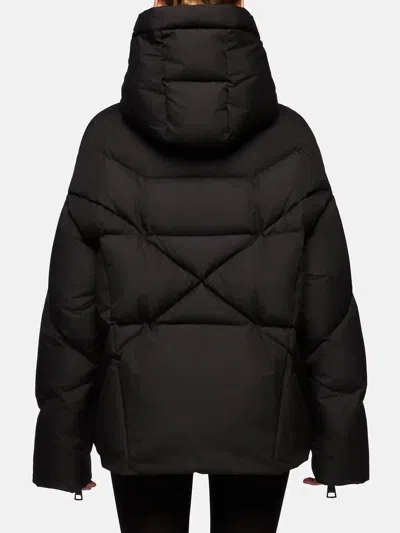 Khrisjoy Black Polyester Blend Milano Down Jacket In Black