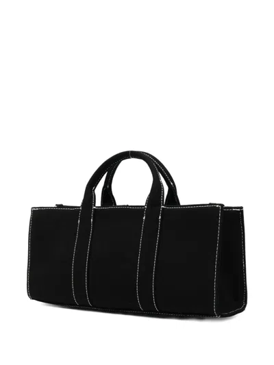 Karl Lagerfeld Krsg Ew Magazine Tote Bag In Black