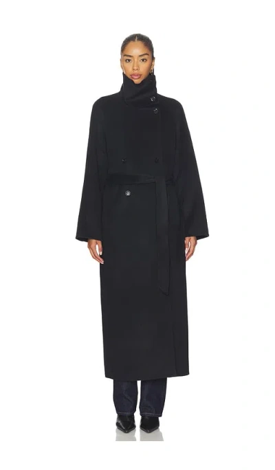 Samsoe & Samsoe Coat Samsoe Samsoe Woman Color Brown In Black