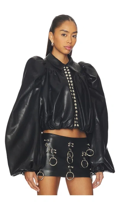 Lado Bokuchava Mushroom Jacket In Black