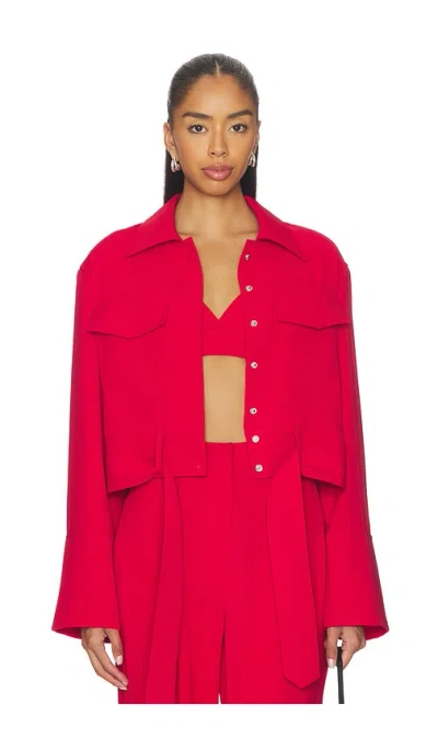 Selmacilek Reign Jacket In Red