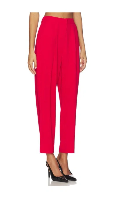 Selmacilek Reign Red Pants In Red