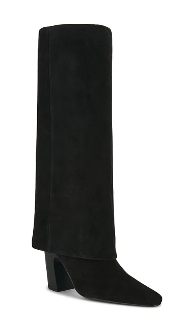 Raye Briella Fold Over Boot In Black