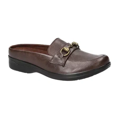 Easy Street Nell Womens Round Closed Toe Mules In Multi