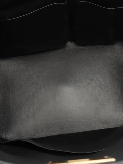 Pre-owned Hermes 2018 Evercolor Toolbox 26 Satchel In Black