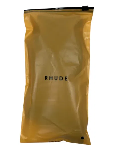 Rhude Logo Socks In Black