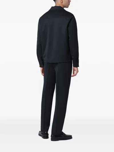 Santaniello Zip Single-breasted Suit In Black