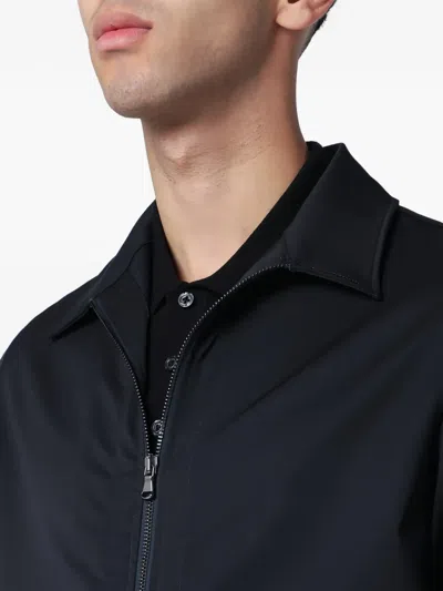 Santaniello Zip Single-breasted Suit In Black
