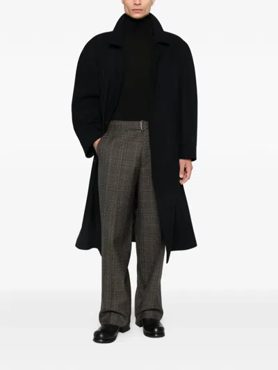 Marsēm Coat With Belt In Blue