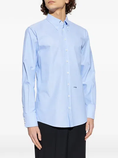 Dsquared2 Button-up Shirt In Blue