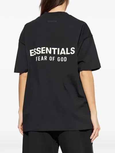 Essentials Logo-print T-shirt In Black