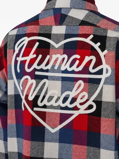 Human Made Checked-pattern Pocket Shirt Jacket In Multi