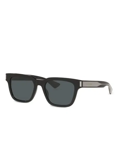 Saint Laurent Square-frame Sunglasses In Black