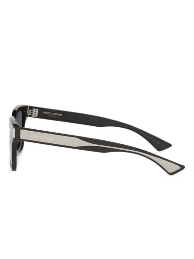 Saint Laurent Square-frame Sunglasses In Black