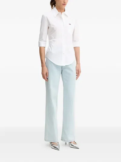 Miss Sixty Button-fatening Shirt In White