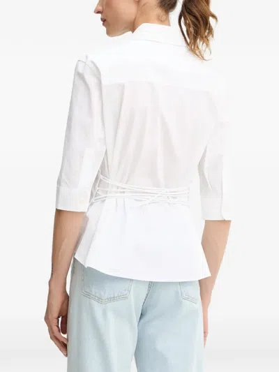 Miss Sixty Button-fatening Shirt In White