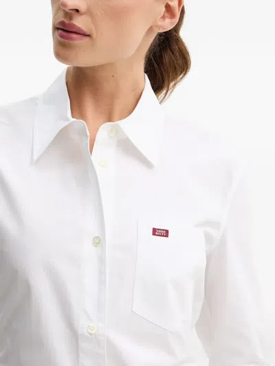 Miss Sixty Button-fatening Shirt In White