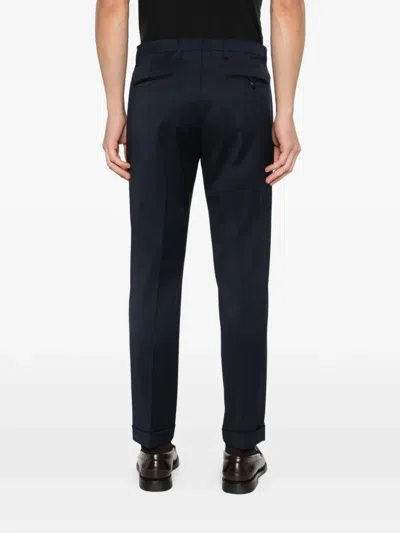 Michael Coal Tailored Trousers In Blue