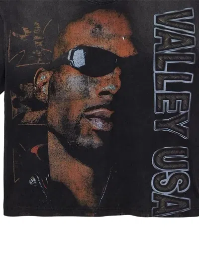 Vale Printed T-shirt In Black