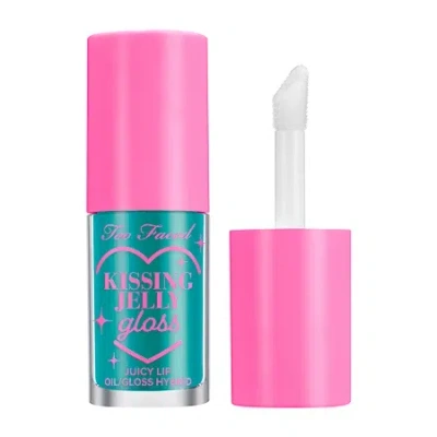 Too Faced Kissing Jelly Lip Oil Gloss In Blue