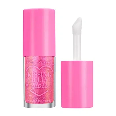 Too Faced Kissing Jelly Lip Oil Gloss In Pink