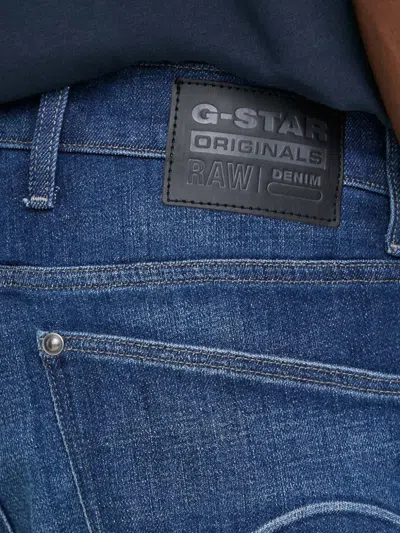 G-star Raw Buttoned Jeans In Blue