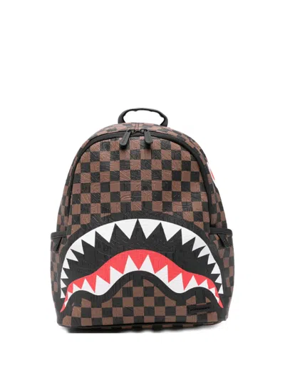 CHEC-PATTERN BACKPACK