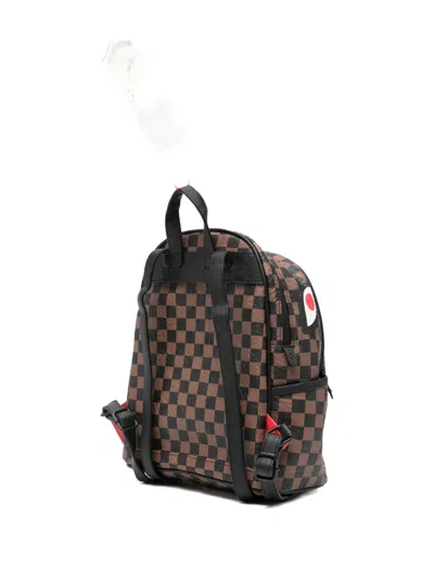 CHEC-PATTERN BACKPACK
