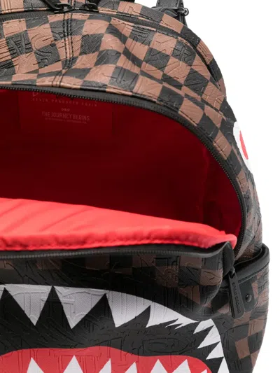 CHEC-PATTERN BACKPACK