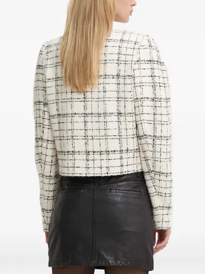 Iro Plaid Jacket In Neutral