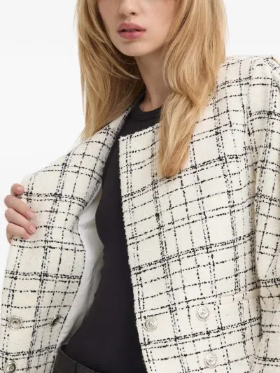 Iro Plaid Jacket In Neutral