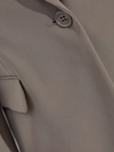 Michael Michael Kors One-button Blazer In Brown