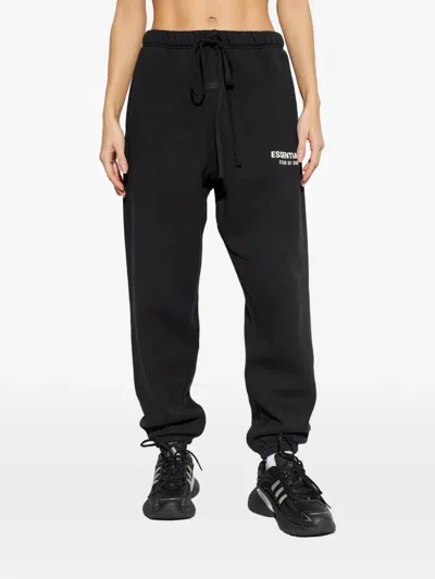 Essentials Drawstring Logo-detail Track Pants In Multi