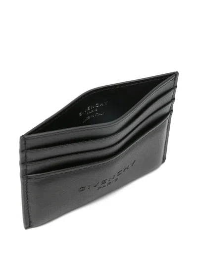 Givenchy Padded 2x3cc Card Holder Accessories In Black