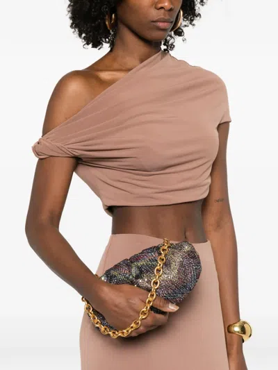 Missoni Zigzag-pattern Shoulder Bag In Multi