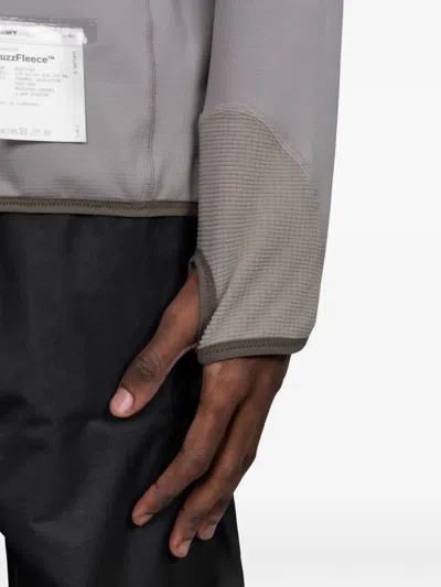 Satisfy Half-zip Sweatshirt In Gray