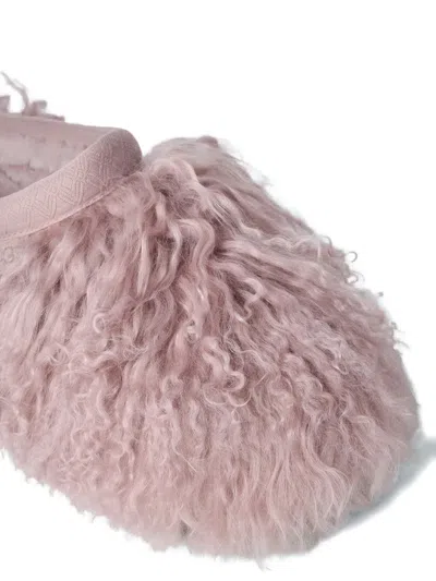 Ugg Round-toe Slippers In Pink