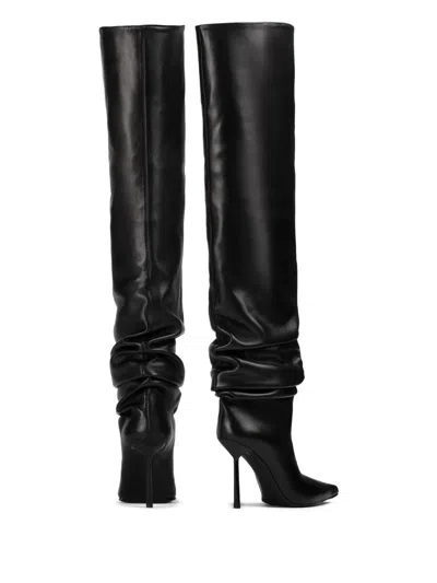 Le Silla Bella Stiletto Boots In Black