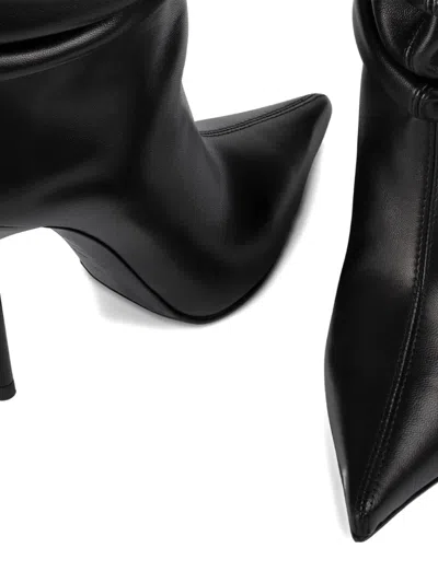 Le Silla Bella Stiletto Boots In Black
