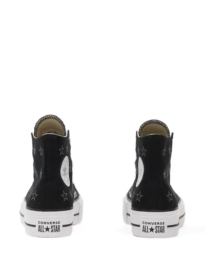 Converse Chuck Taylor Star-embellishment Platform-sole Sneakers In Multi