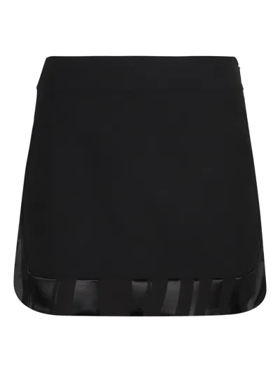 Pucci Patterned Mini Skirt In Black