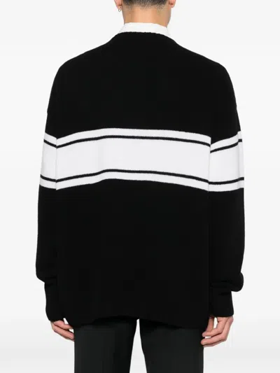 Amiri Long-sleeved Knitted Pullover In Multi