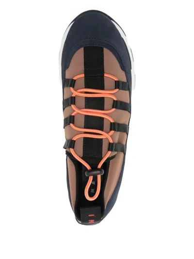 Marni Lace-up Sneakers In Multi